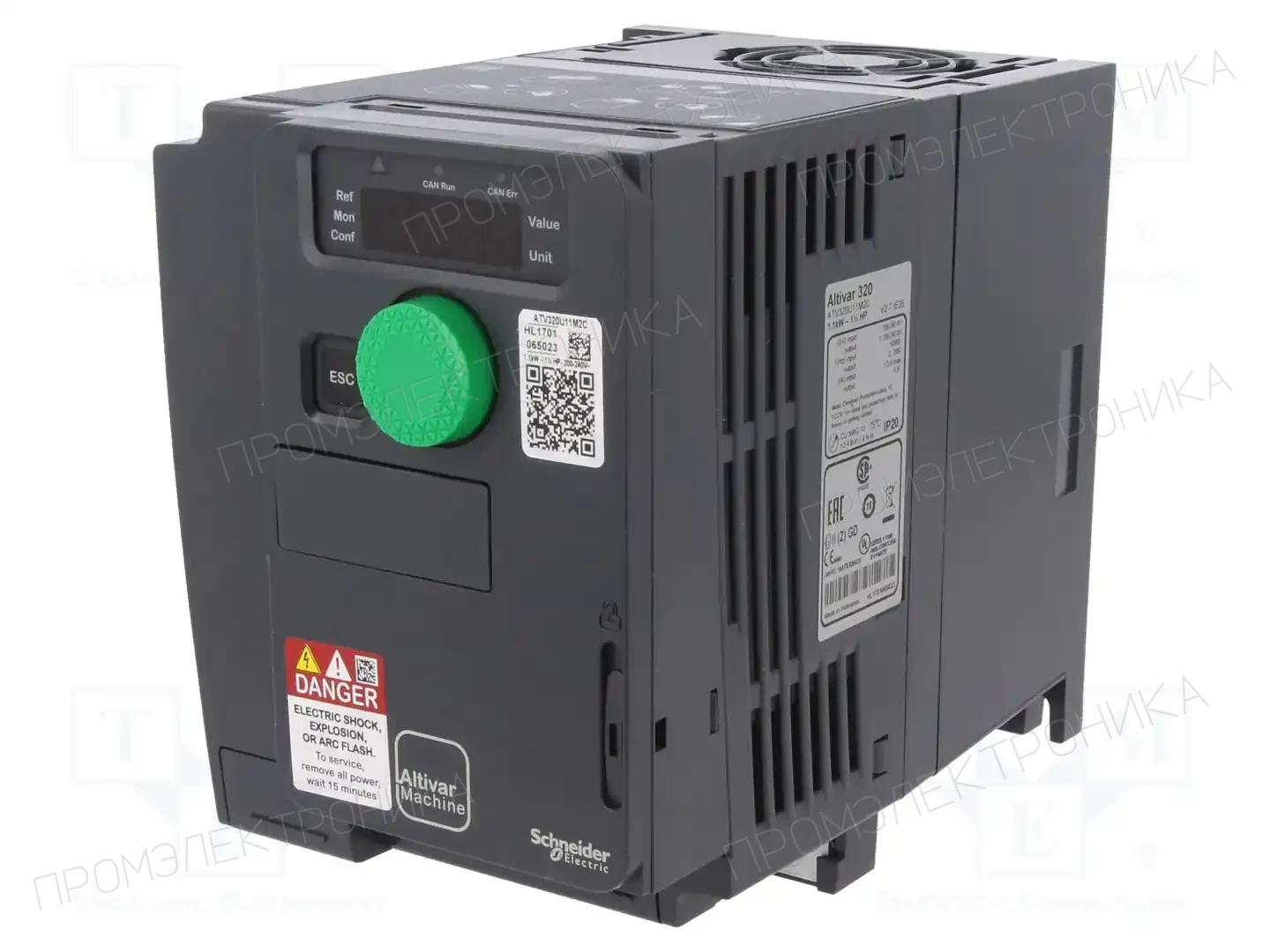 SCHNEIDER ELECTRIC ATV320U11M2C — Однофазные инверторы