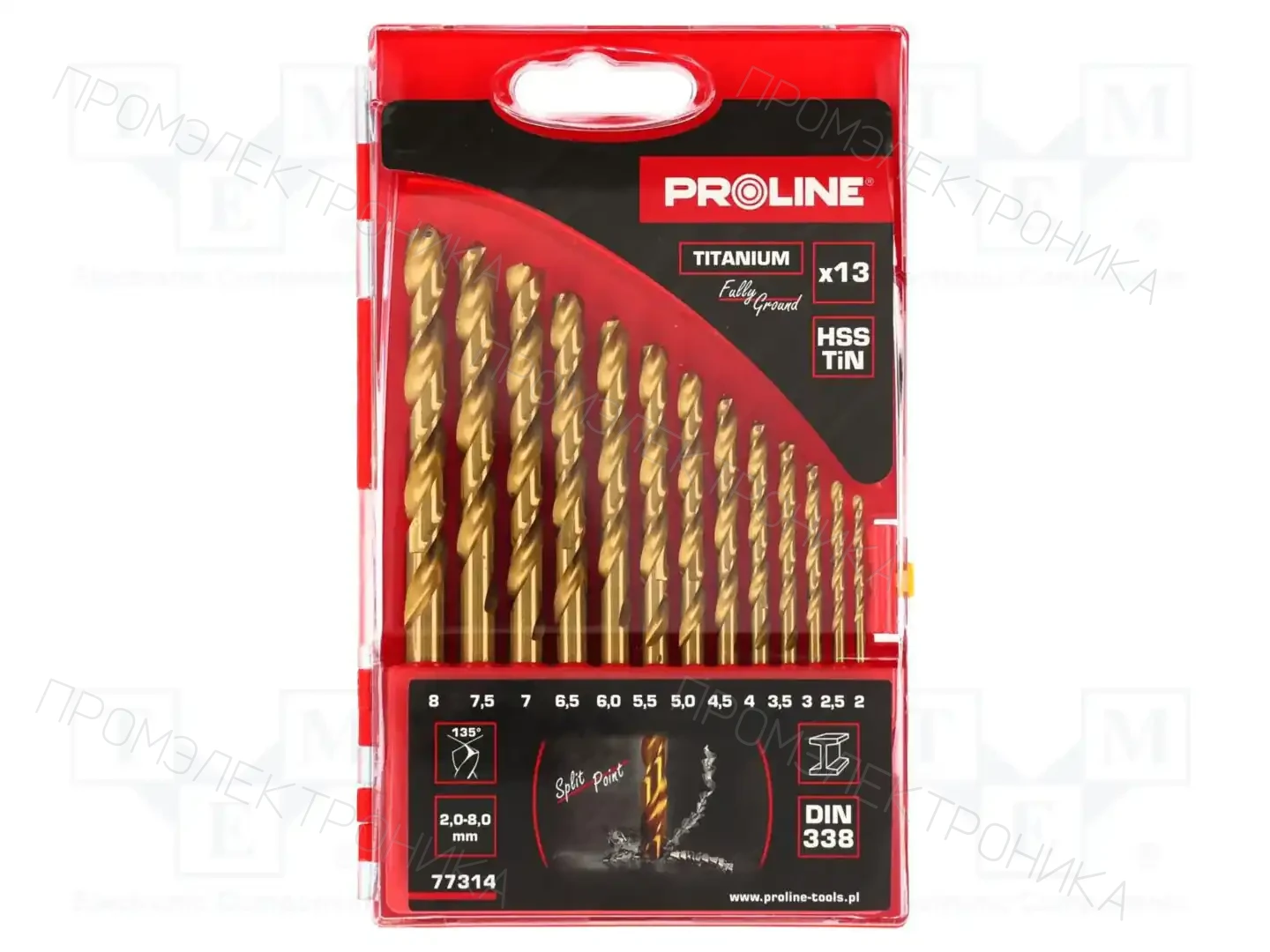 PROLINE 77314 — Наборы сверл
