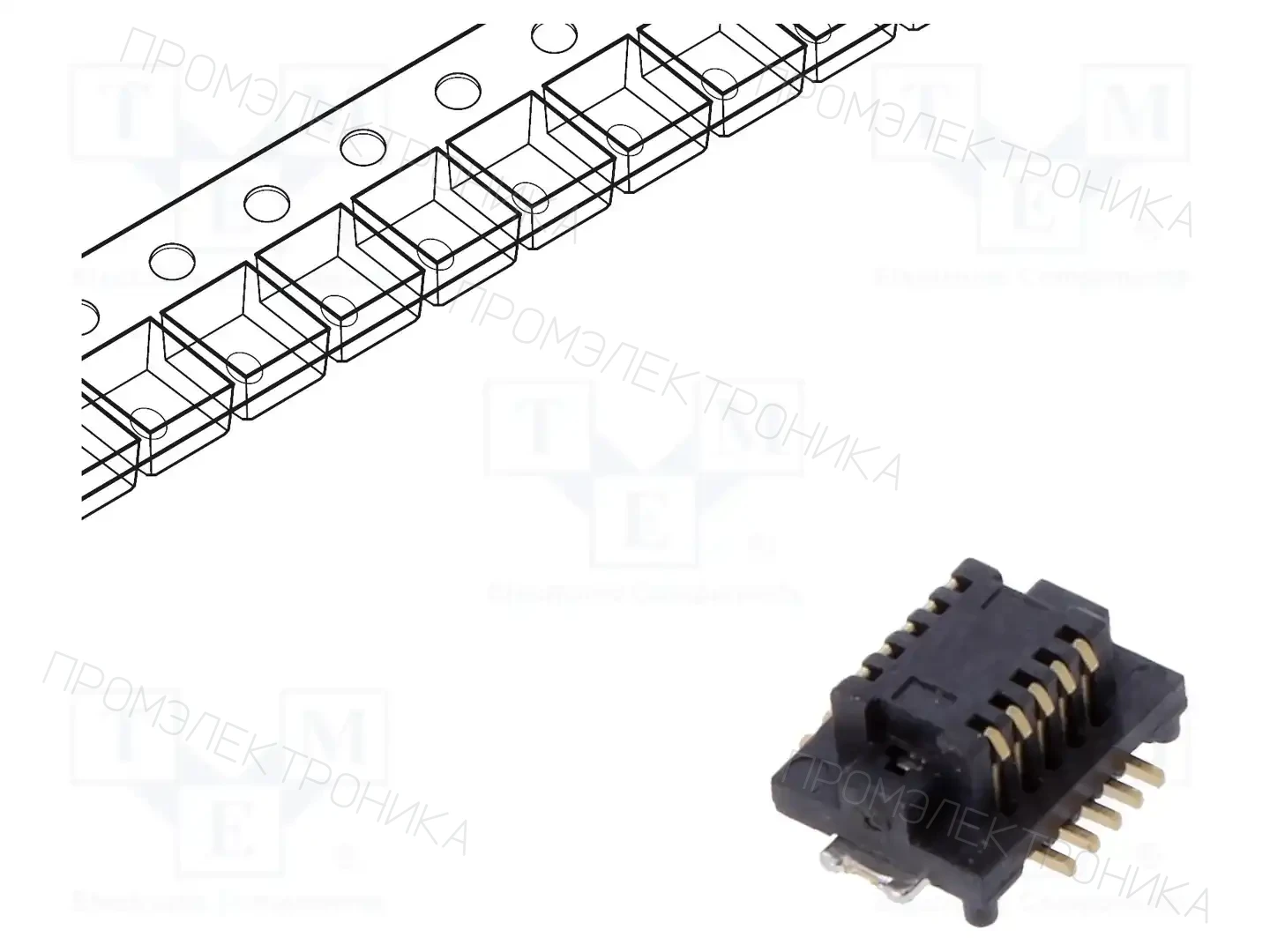 AMPHENOL COMMUNICATIONS SOLUTIONS 10132798-011100LF — Разъeмы пластина - пластина