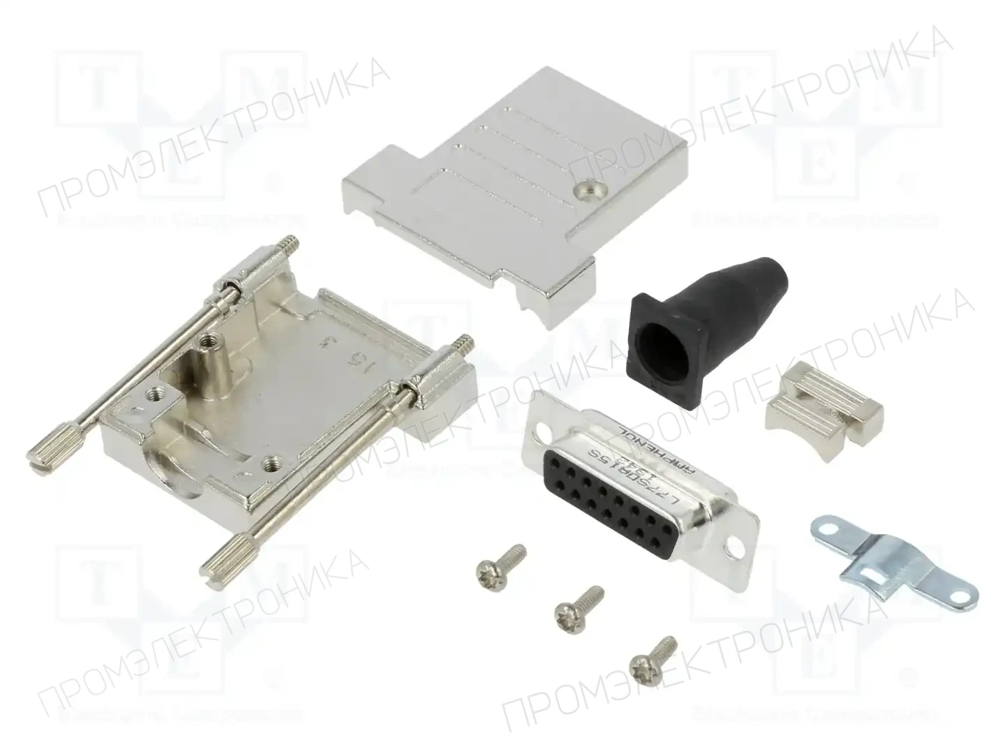 AMPHENOL COMMUNICATIONS SOLUTIONS L17DTSL15-RG-LJS-T+L77SDA15S — Комплектные штекеры D-Sub