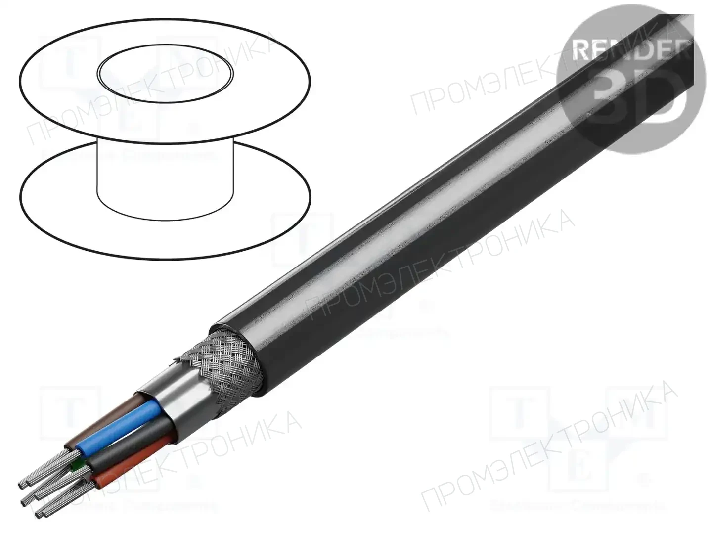 BELDEN 9609 060100 — Провода для последовательных шин