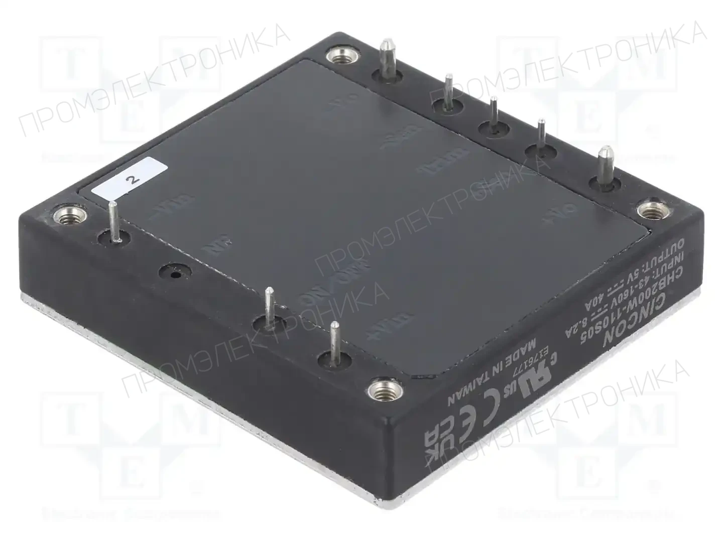 CINCON CHB200W-110S05 — Преобразователи DC/DC