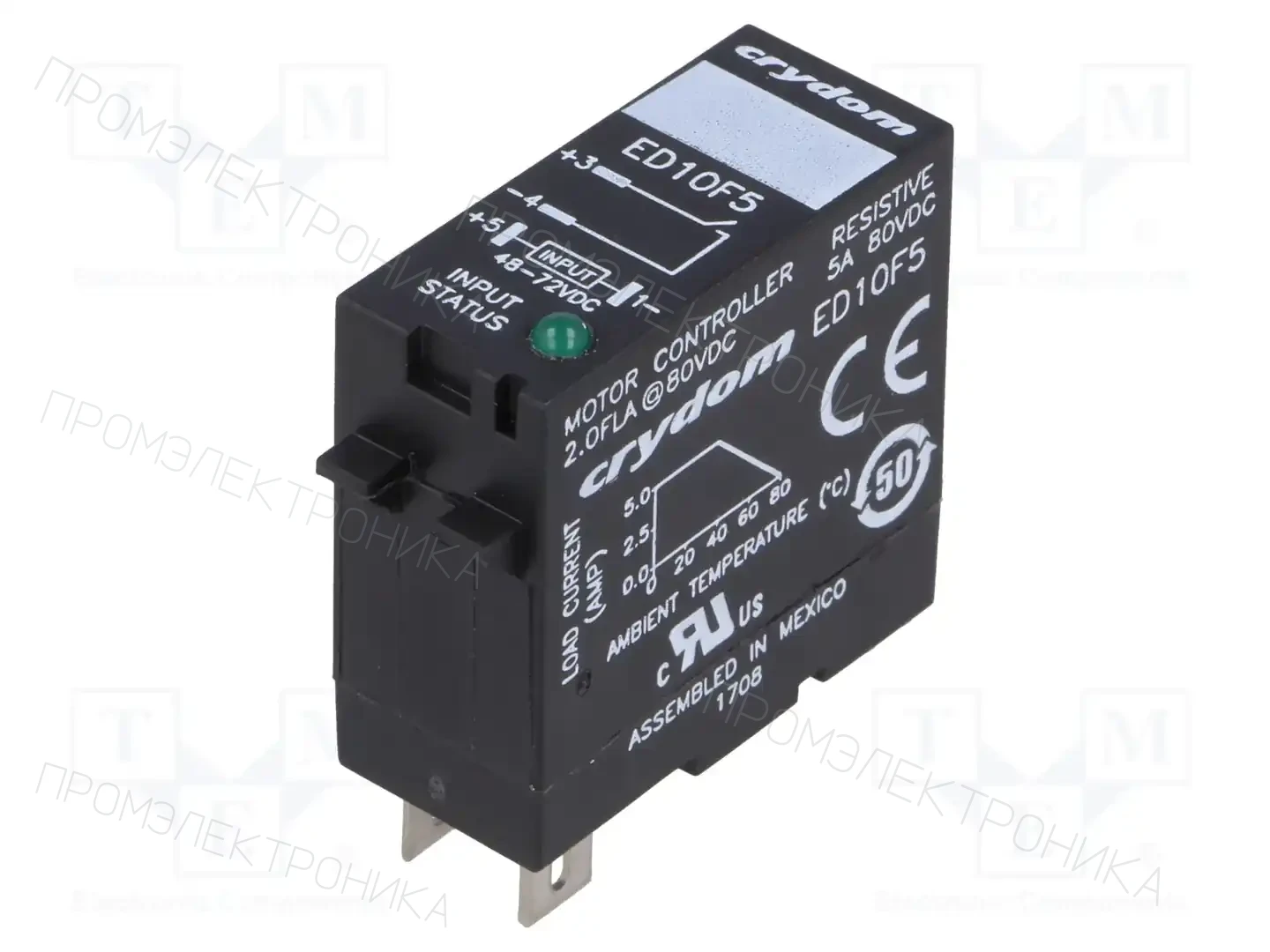 SENSATA / CRYDOM ED10F5 — Реле SSR постоянного тока
