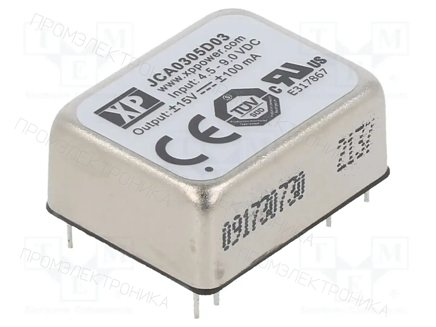 XP POWER JCA0305D03 — Преобразователи DC/DC