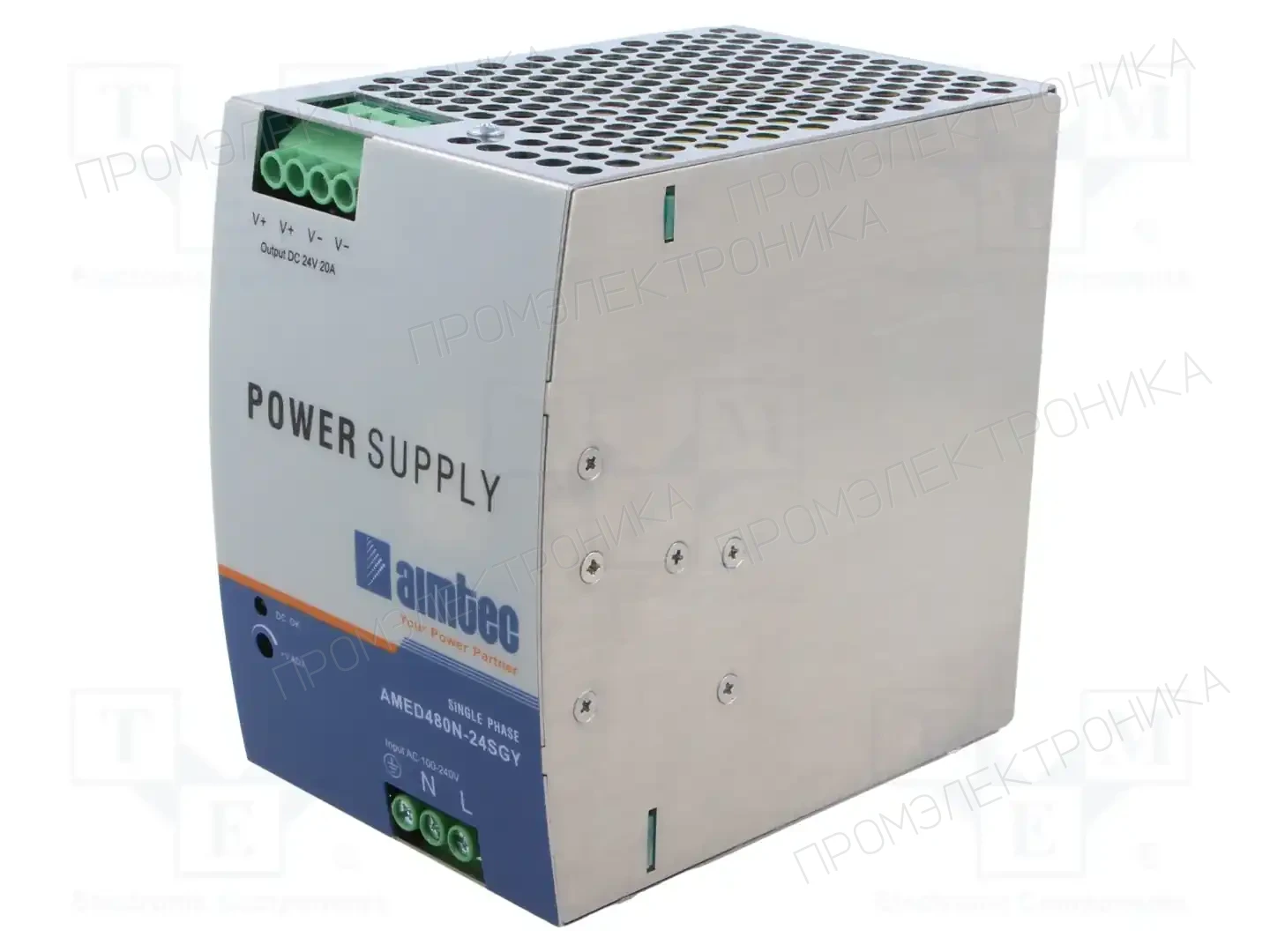 AIMTEC AMED480N-24SGY — Блоки питания на DIN-рейку