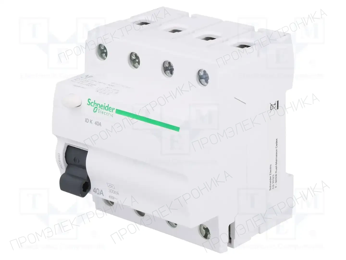 SCHNEIDER ELECTRIC A9Z06440 — Дифференциальные выключатели