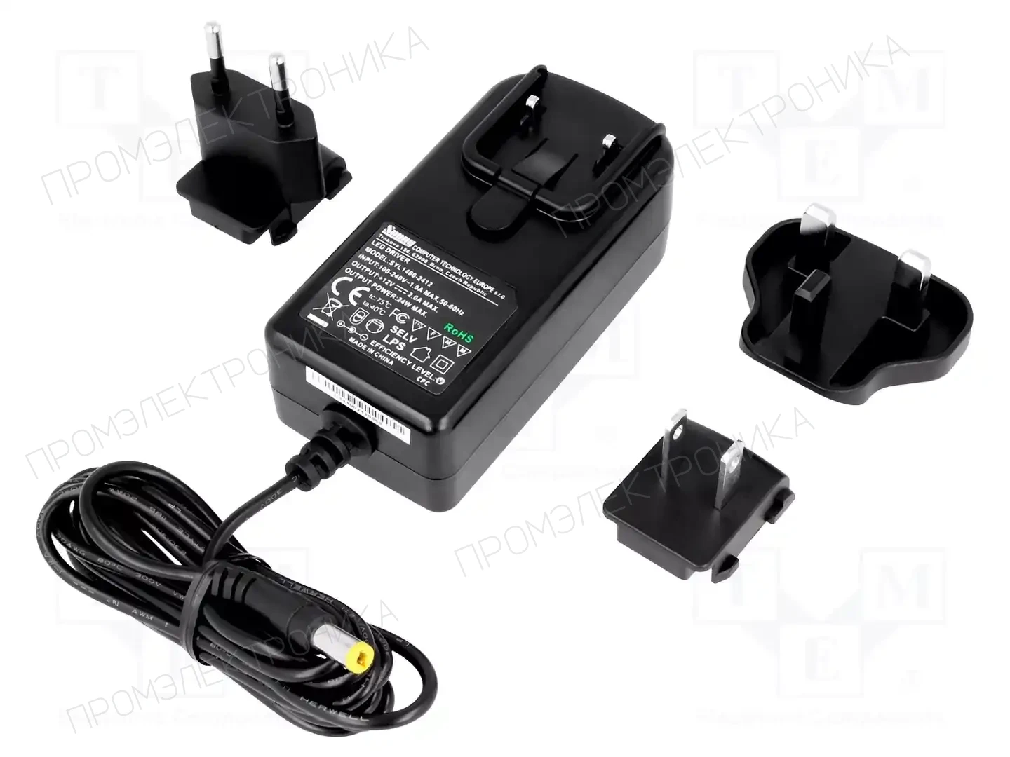 SUNNY SYL1460-2412-EU/UK/US — Штекерные блоки питания