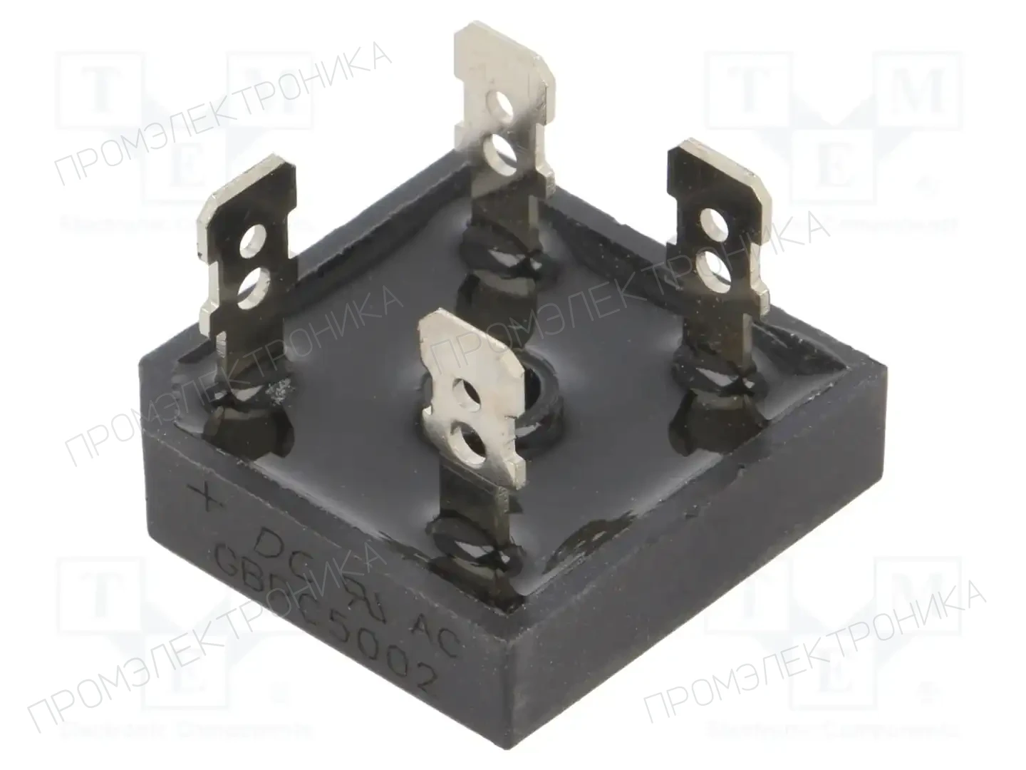 DC COMPONENTS GBPC5002 — Однофазные мосты диодные квадратные