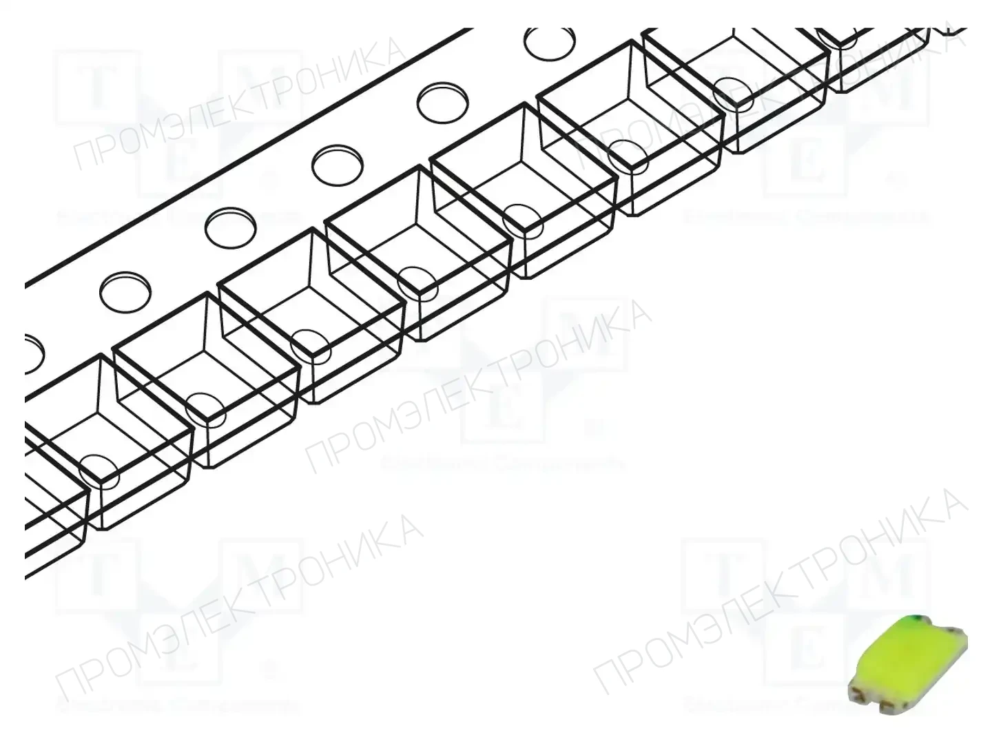 OPTOSUPPLY OSW50603C1A — Светодиоды SMD белые