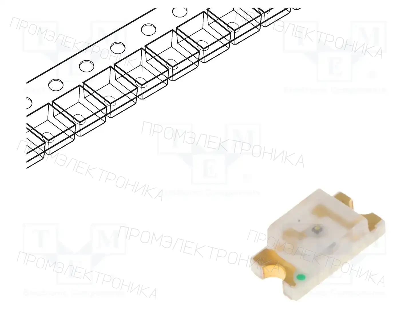LUCKYLIGHT LL-S150UYC-Y2-2B — Светодиоды SMD цветные