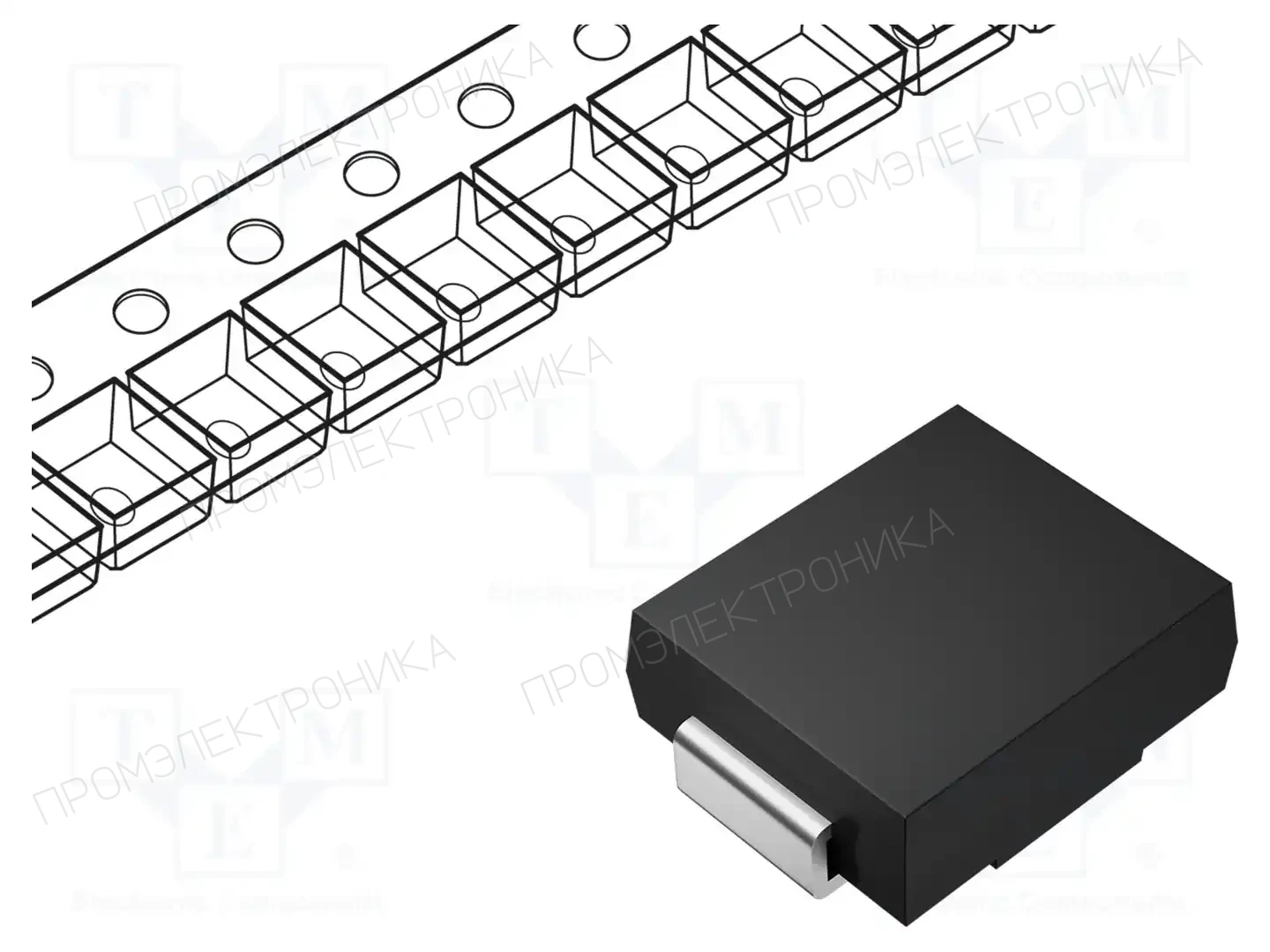 TAIWAN SEMICONDUCTOR SS34 — Диоды Шотки SMD