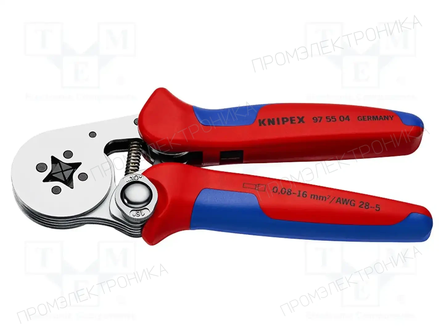 KNIPEX 97 55 04 — Зажимные уст-ва кабельных наконечников