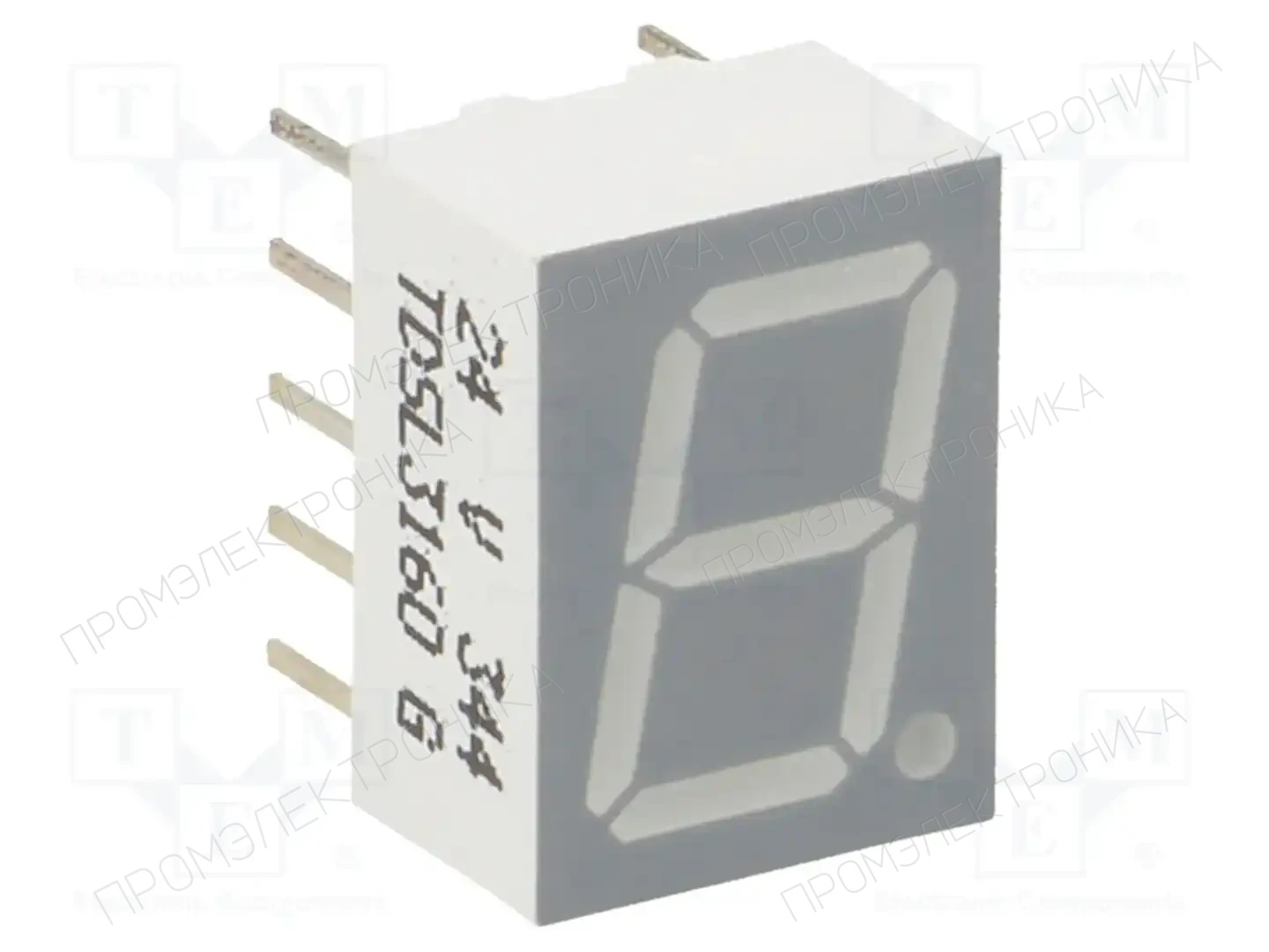 VISHAY TDSL3160 — Светодиодные дисплеи 7-сегментные