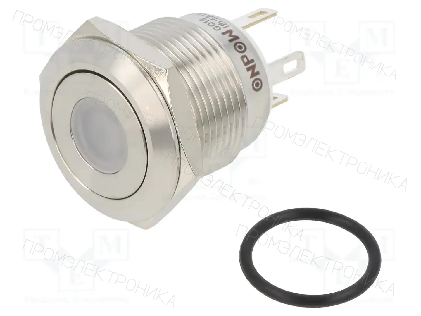 ONPOW GQ19F-10D/J/B/12V/S — Переключатели кнопочные