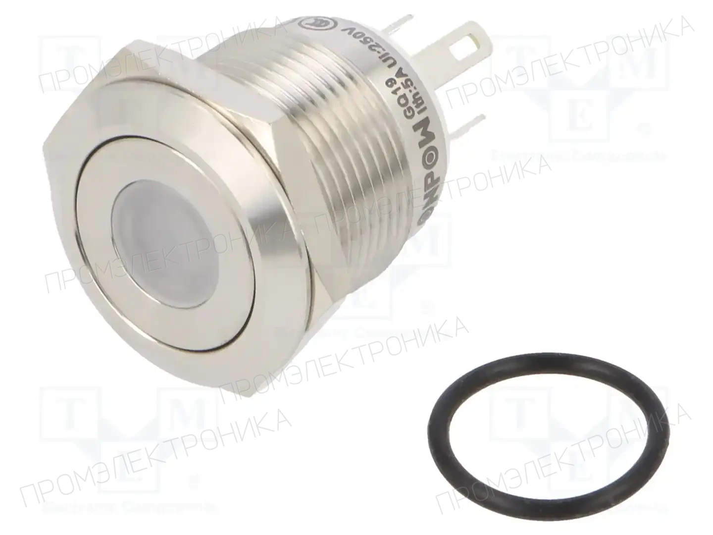 ONPOW GQ19F-10D/J/Y/24V/S — Переключатели кнопочные