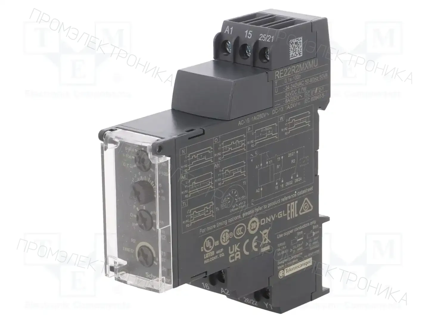 SCHNEIDER ELECTRIC RE22R2MXMU — Временные аналоговые реле