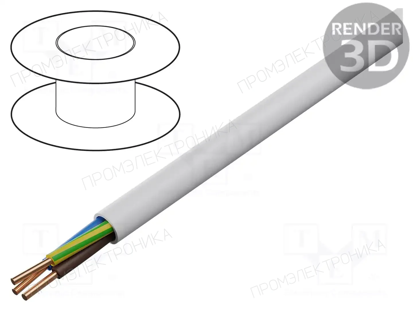 ELEKTROKABEL YDY-3X10 — Провода питания