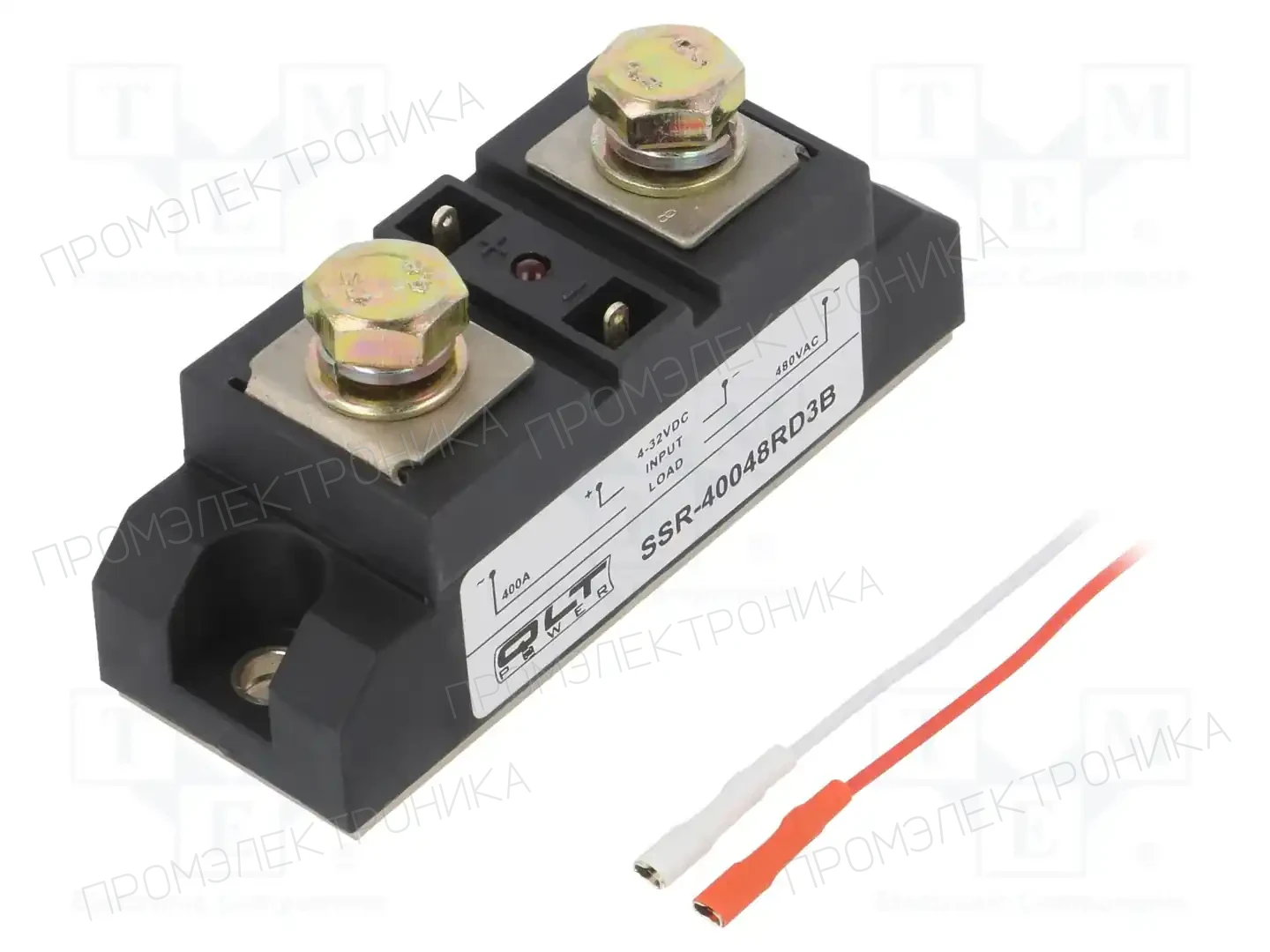 QLT POWER SSR-40048RD3B — Реле SSR однофазные