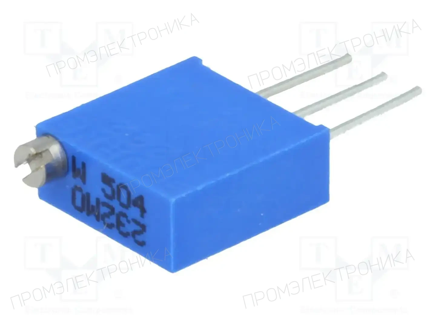 BOURNS 3292W-1-504LF — Потенциометры THT многооборотные 3/8 дм