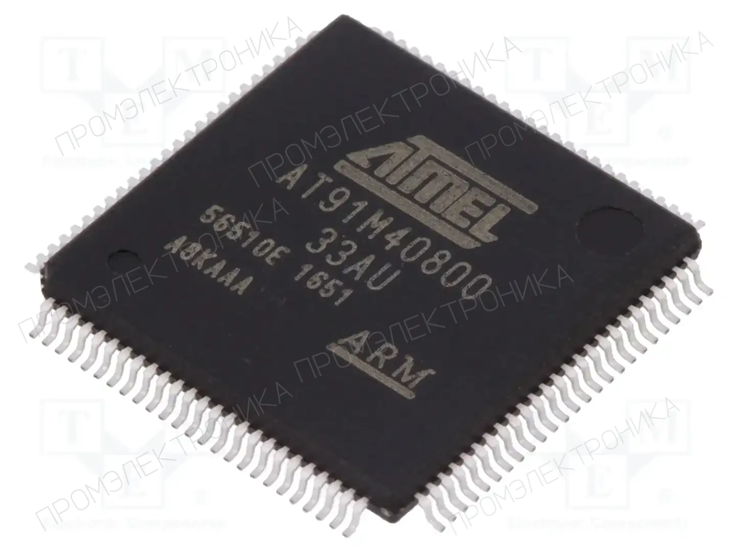 Microchip Technology AT91M40800-33AU — Линейка ARM 32-bit
