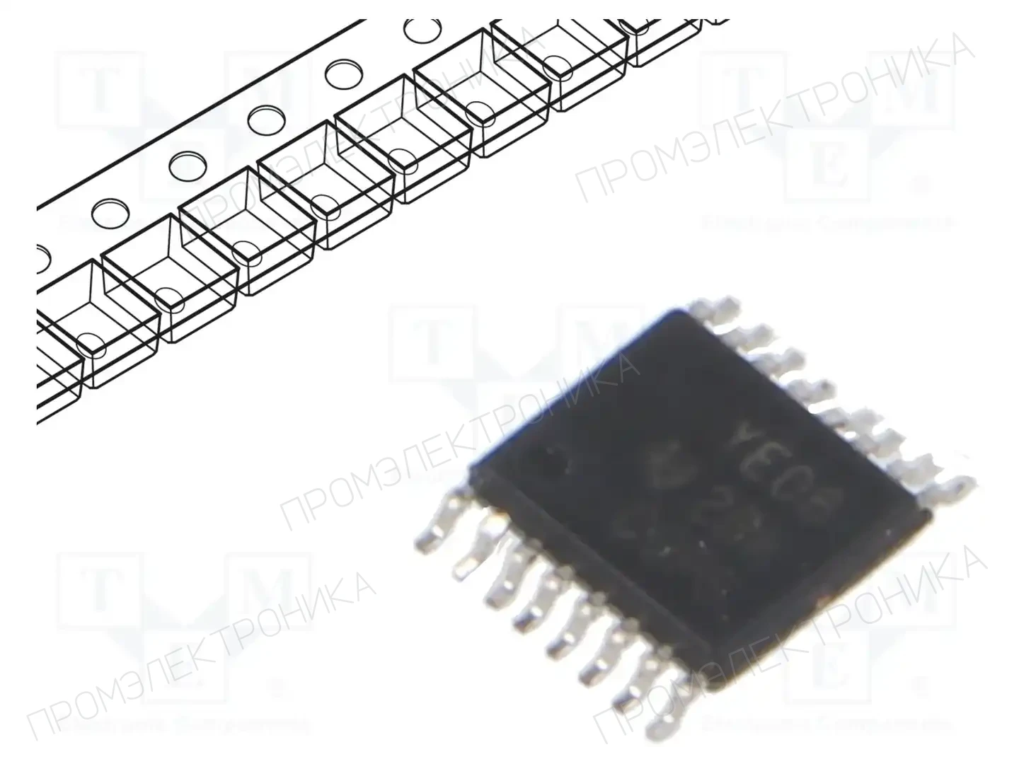 Texas Instruments TXB0106PWR — Логические конверторы