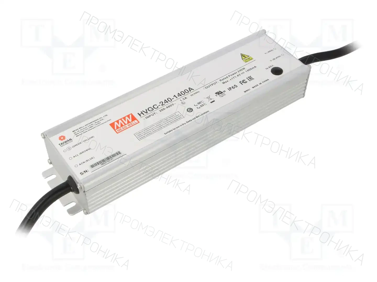 MEAN WELL HVGC-240-1400A — Блоки питания для LED