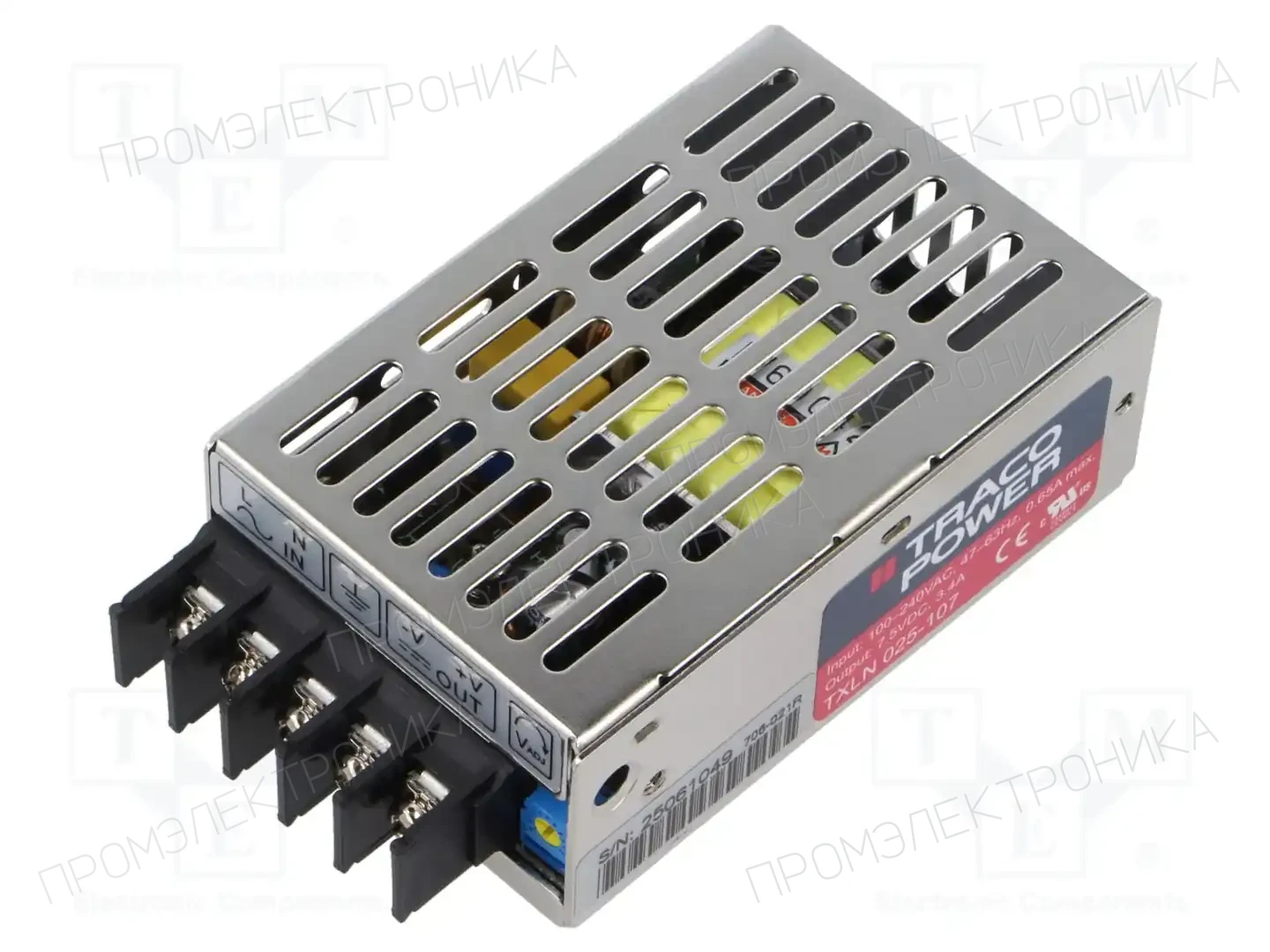 TRACO POWER TXLN 025-107 — Блоки питания для встраивания