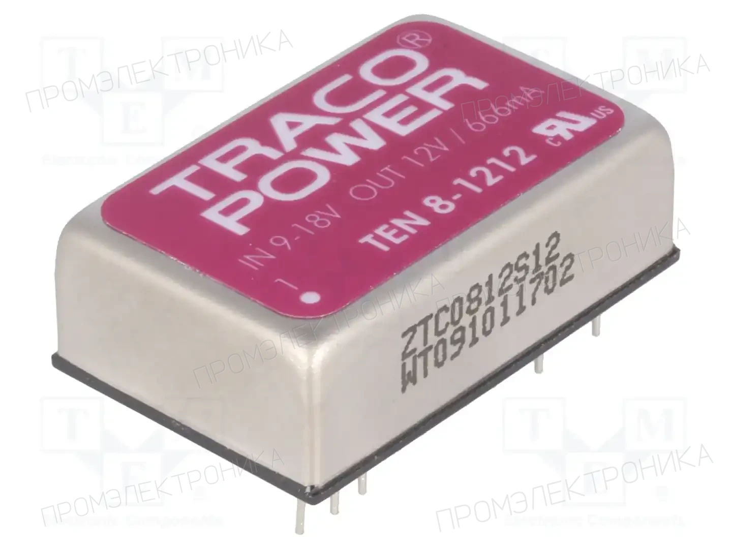TRACO POWER TEN 8-1212 — Преобразователи DC/DC