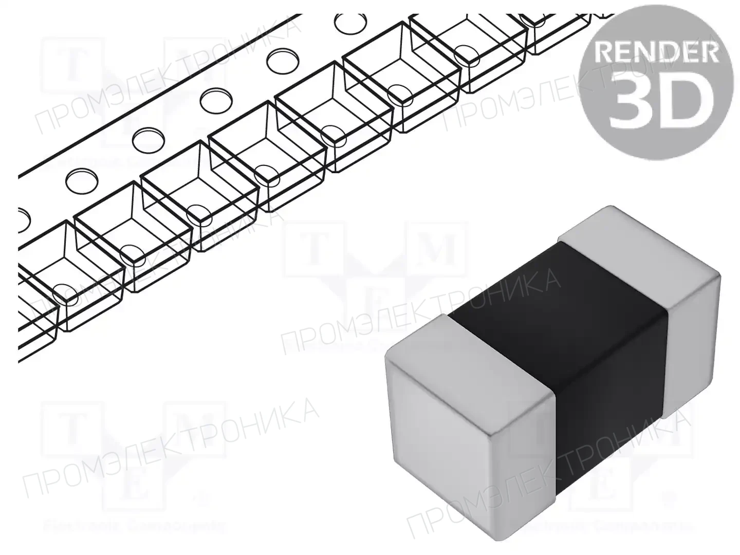 MURATA BLM02AX331SN1D — Ферриты - бусинки