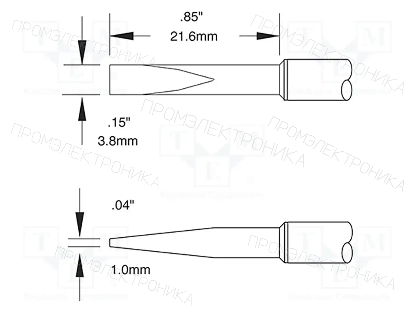METCAL CVC-9CH2238A — Жала паяльников