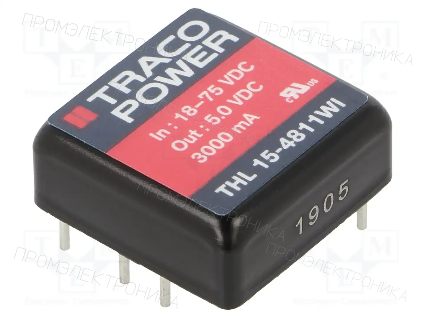 TRACO POWER THL 15-4811WI — Преобразователи DC/DC