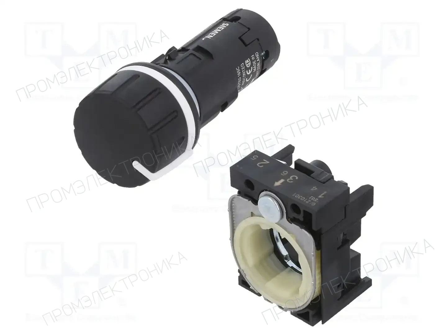 SIEMENS 3SU1200-2PQ10-1AA0 — Панельные аксессуары стандартные