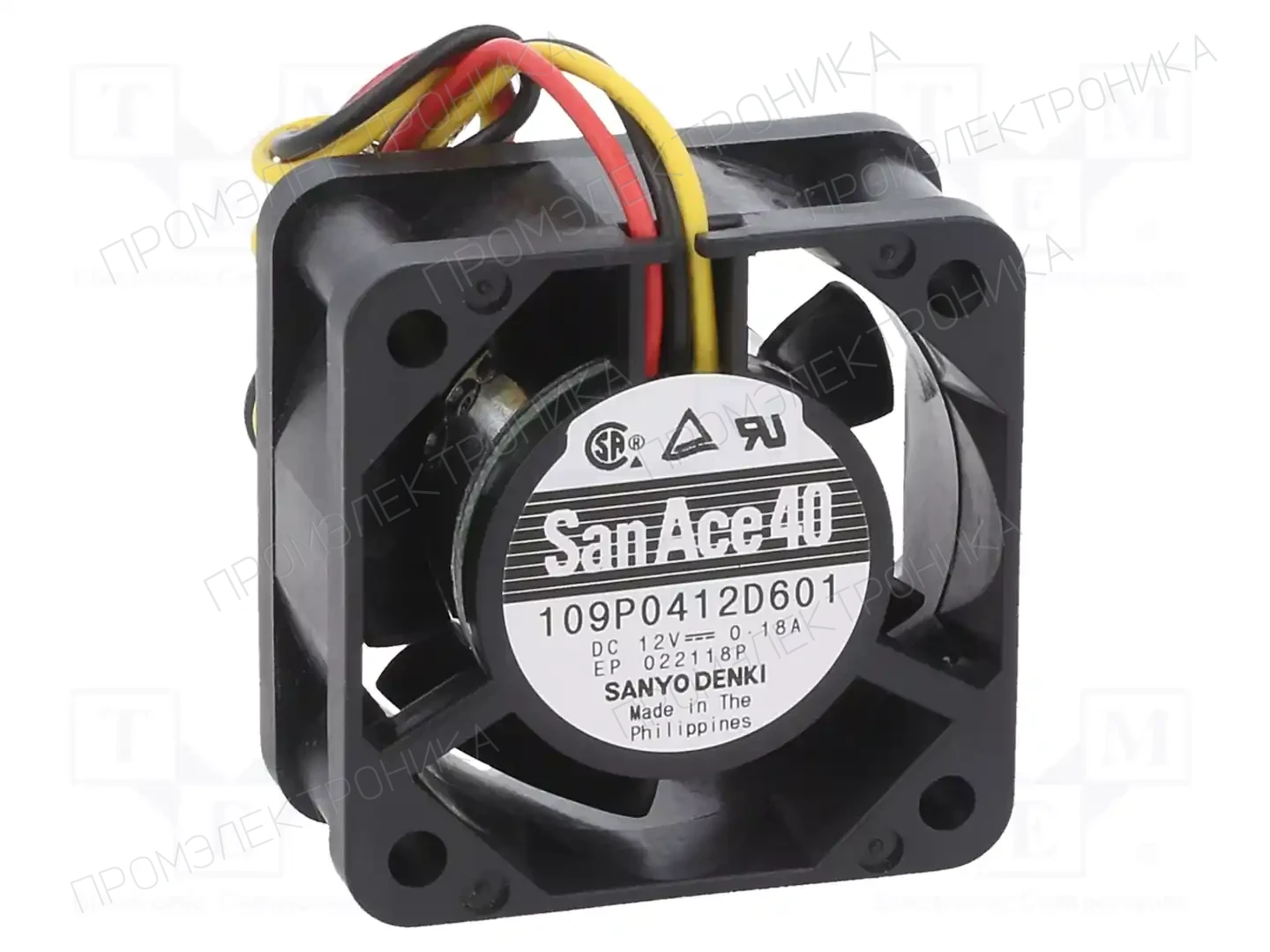 SANYO DENKI 109P0412D601 — Вентиляторы DC 12V