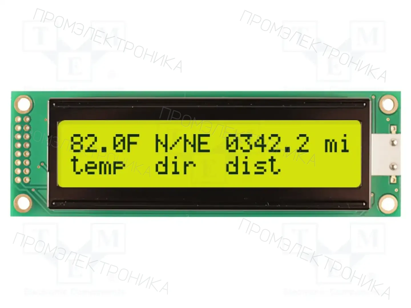 NEWHAVEN DISPLAY INTERNATIONAL NHD-0220DZ-FL-YBW — Дисплеи LCD буквенно-цифровые