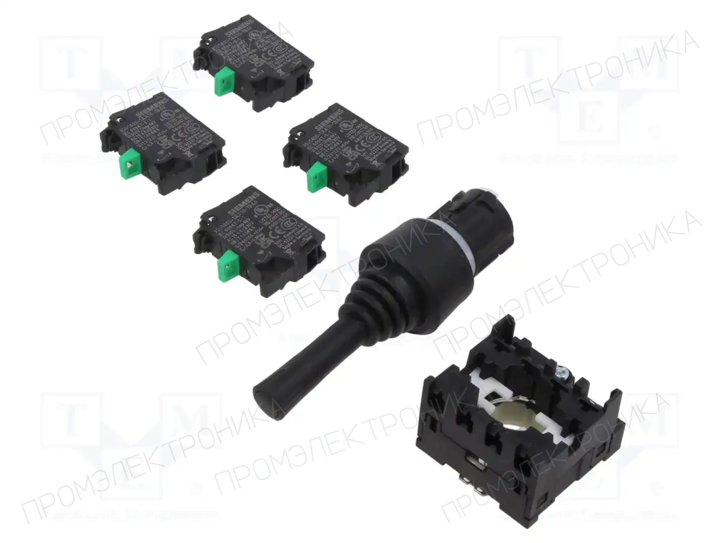 SIEMENS 3SU1100-7AF10-1QA0 — Переключатели панельные стандартные 22мм