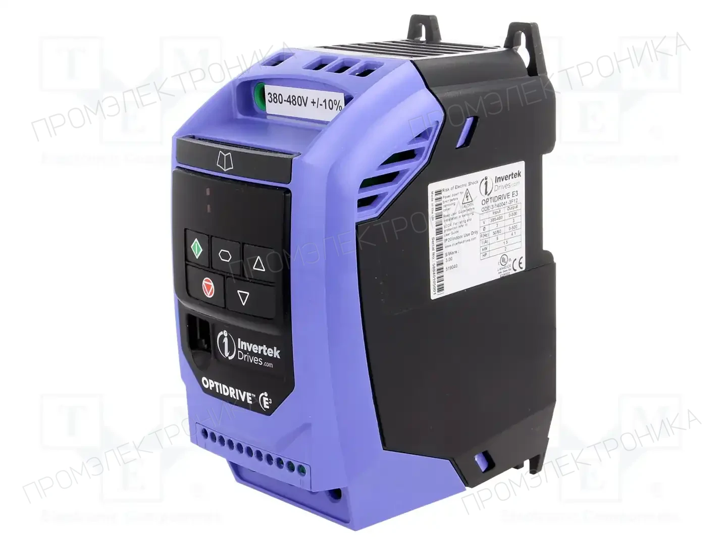 INVERTEK DRIVES ODE-3-140041-3F12 — Трехфазные инверторы