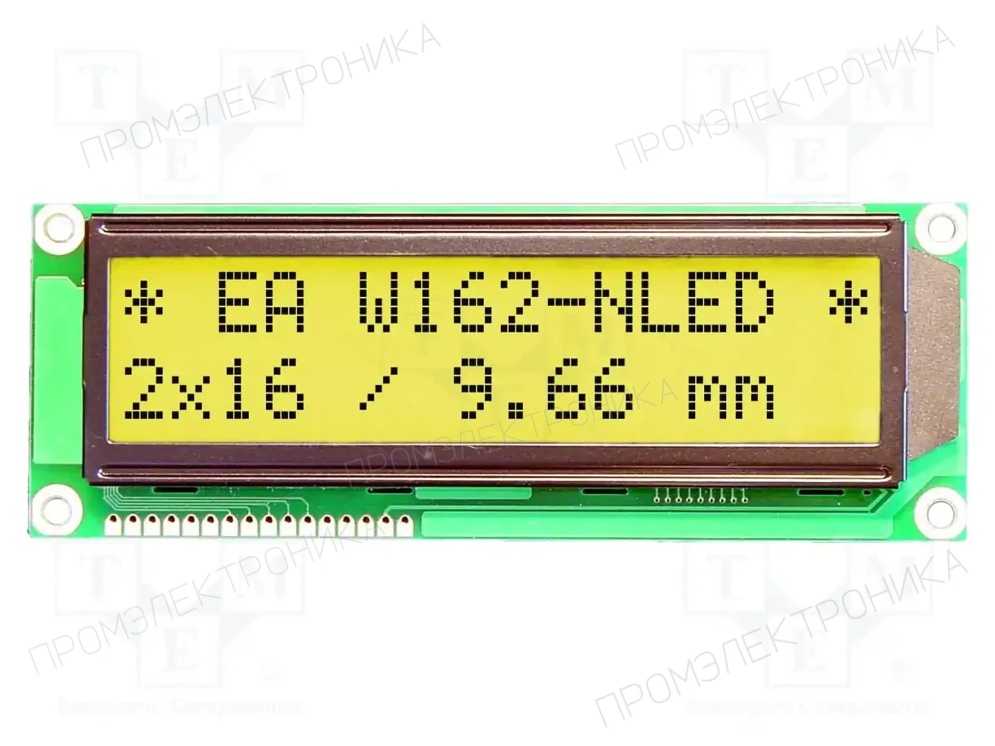 DISPLAY VISIONS EA W162-BNLED — Дисплеи LCD буквенно-цифровые