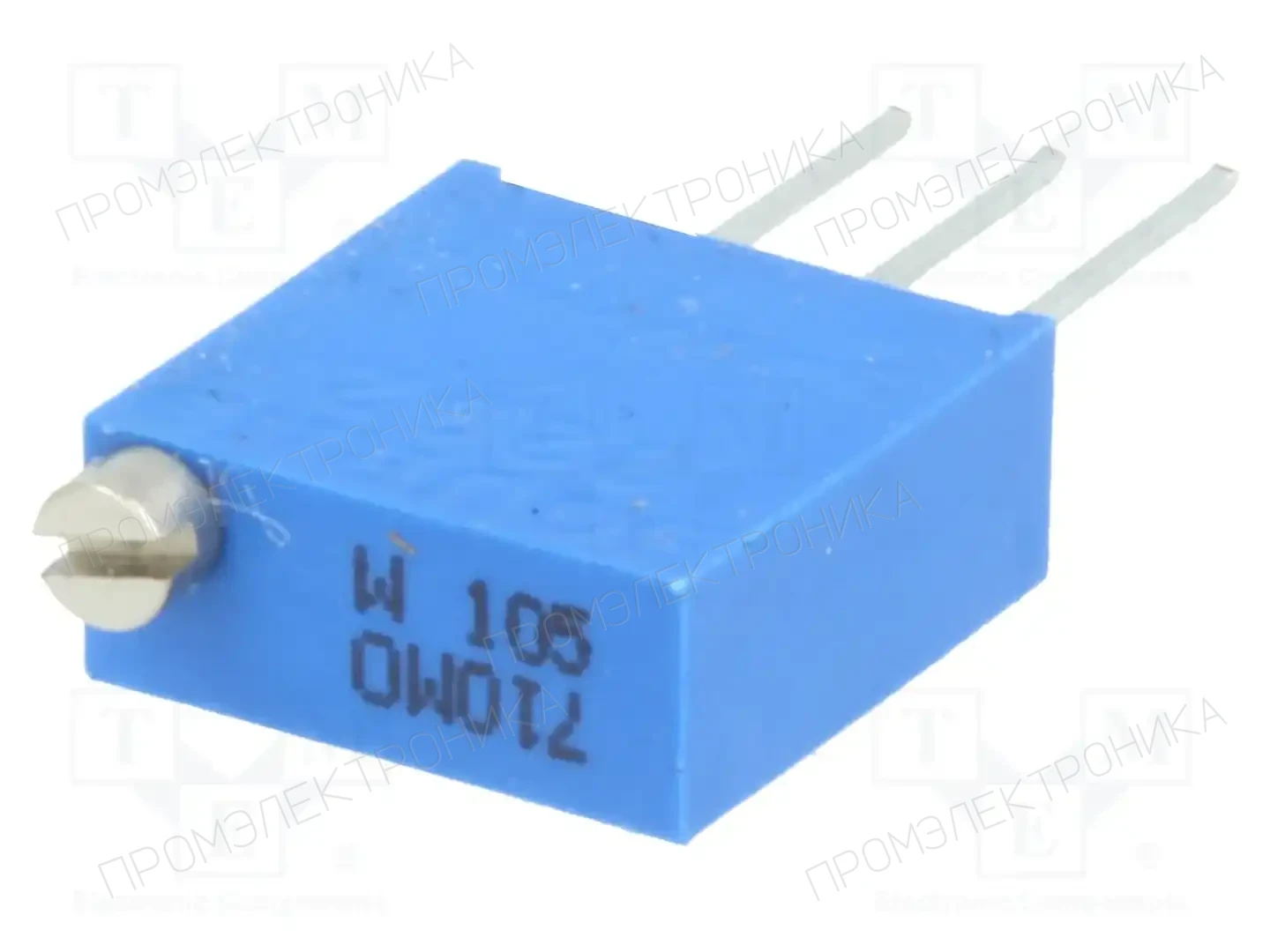 BOURNS 3292W-1-105LF — Потенциометры THT многооборотные 3/8 дм
