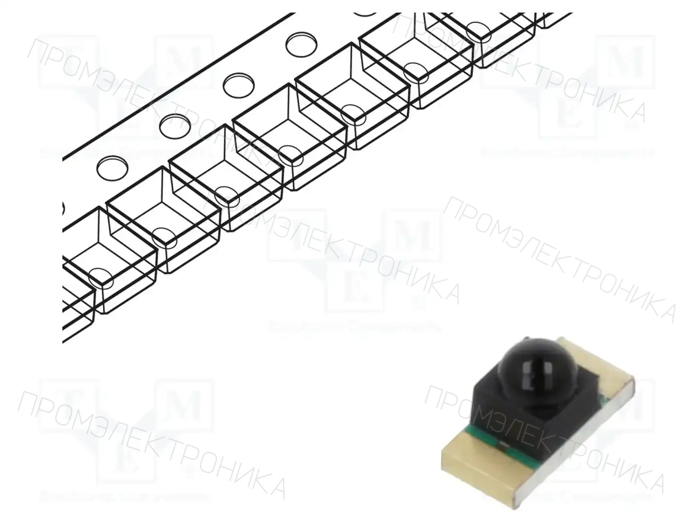 LUCKYLIGHT SR160PTD-1AX-T — Фототранзисторы