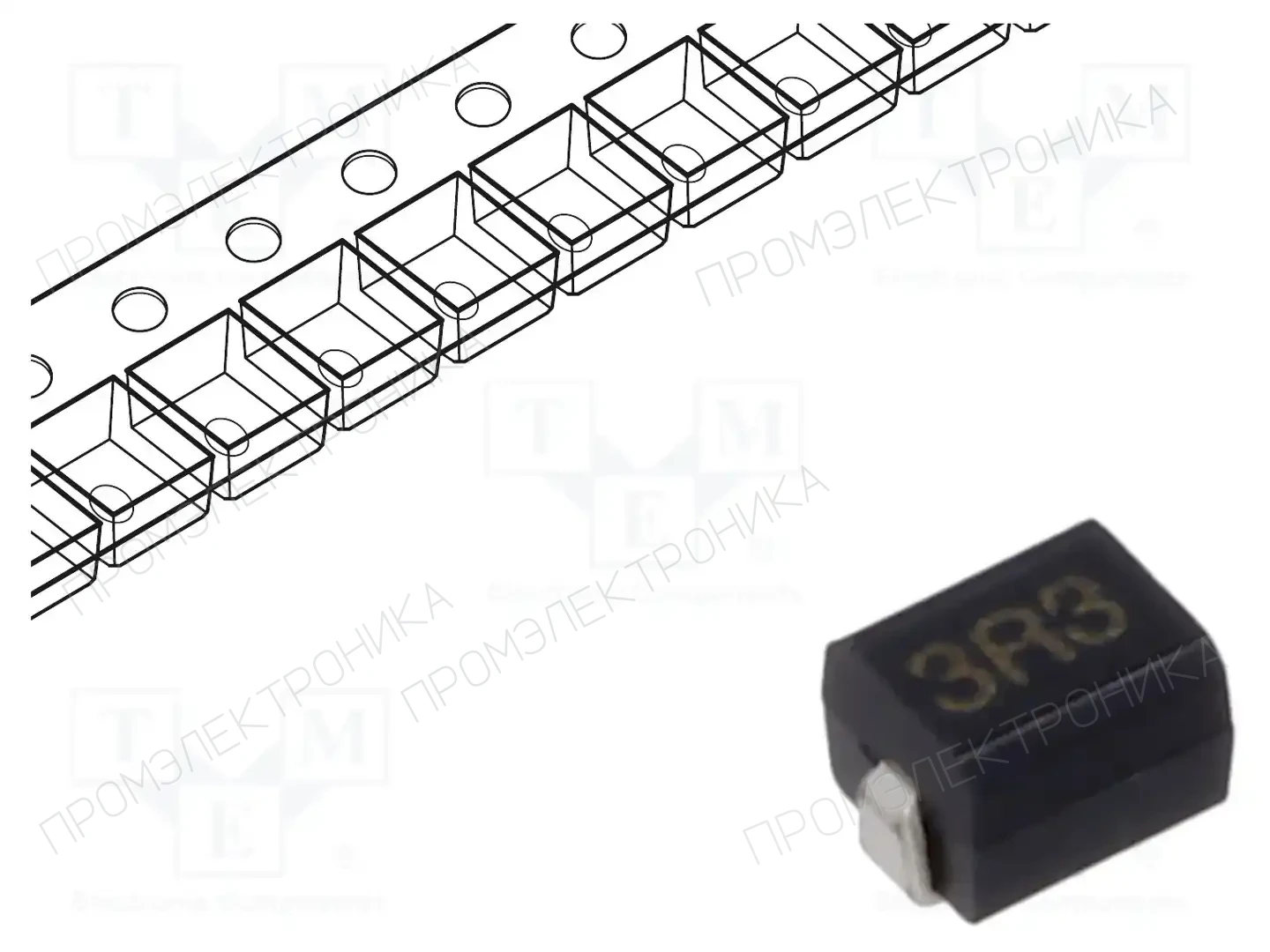 BOURNS CM322522-3R3KL — Дроссели