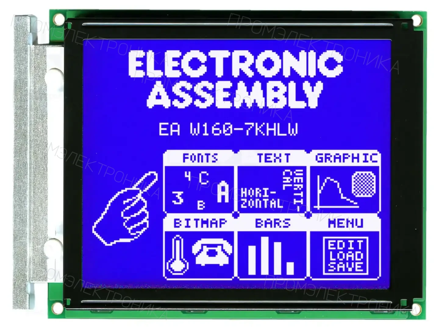 DISPLAY VISIONS EA W160-7KHLW — Дисплеи LCD графические