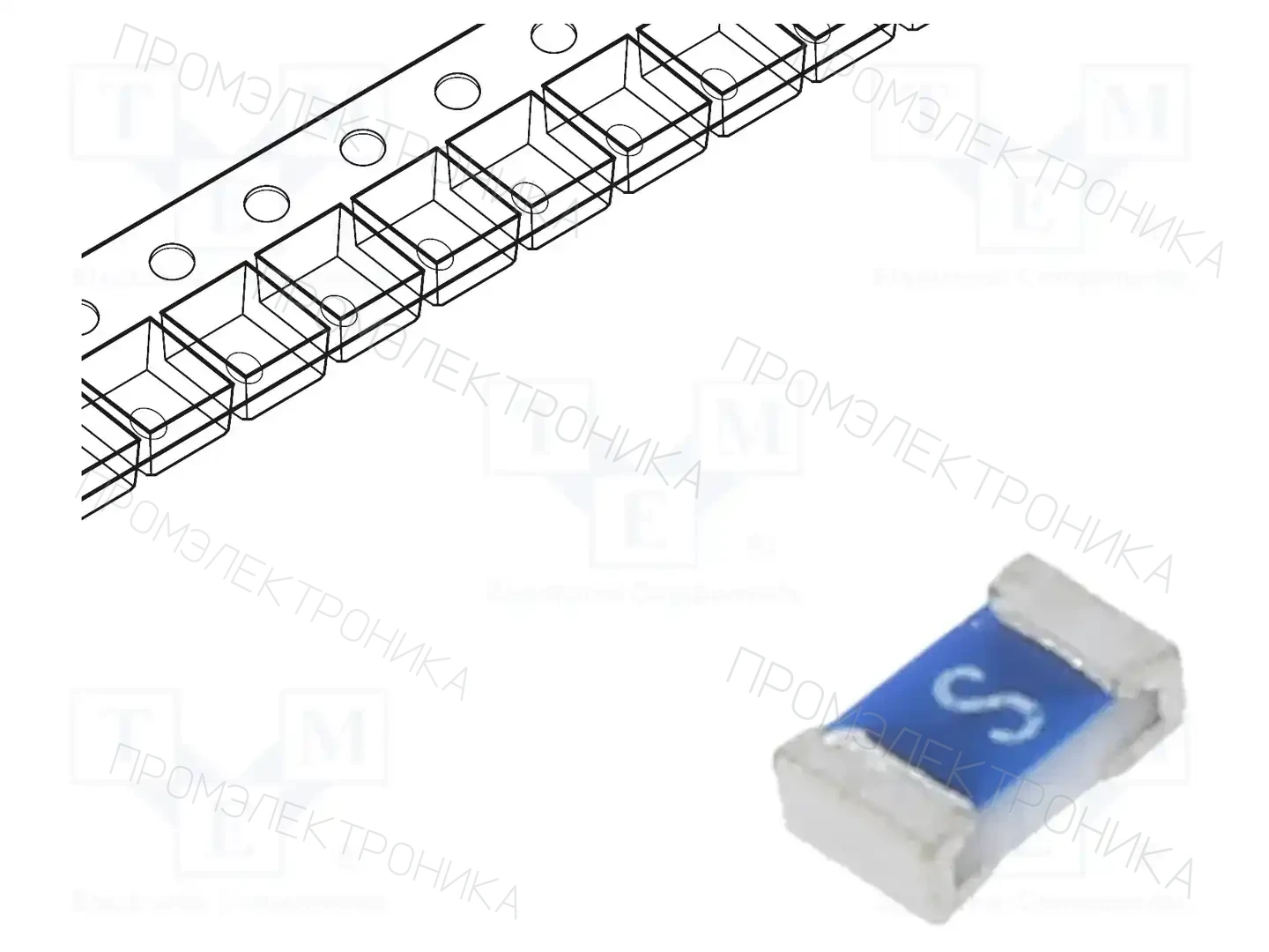 VISHAY MFU0603FF04000P100 — Предохранители SMD 0603 ультрабыстрые