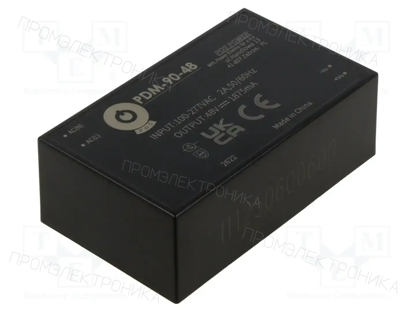 POS PDM-90-48 — Преобразователи AC/DC для PCB