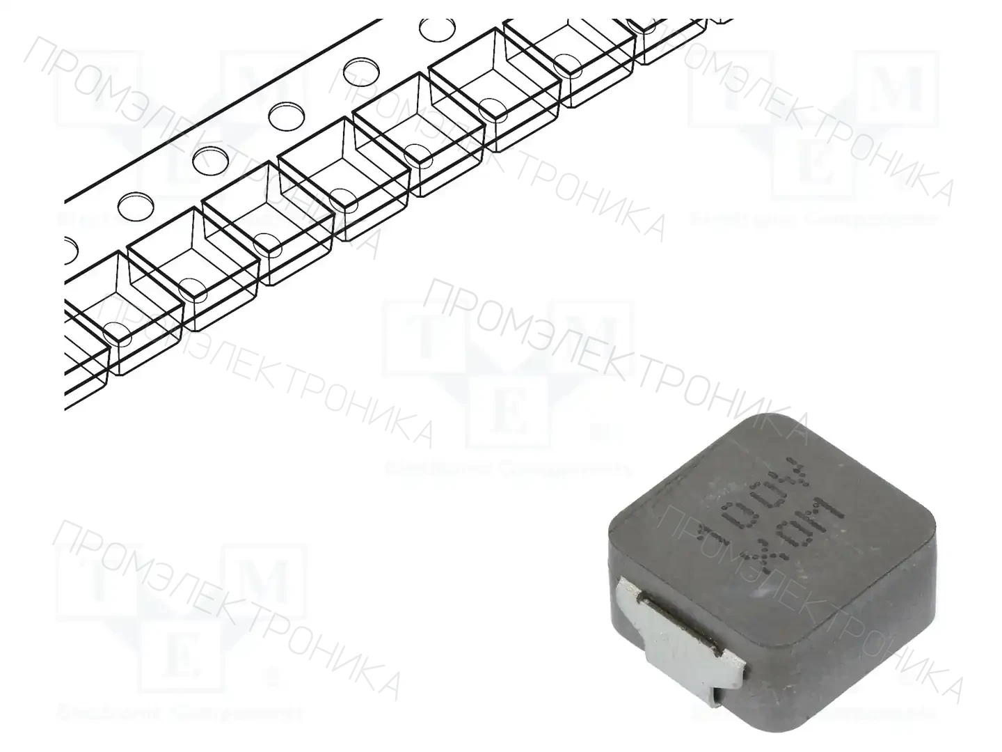 KEMET MPLCV1054L100 — Дроссели