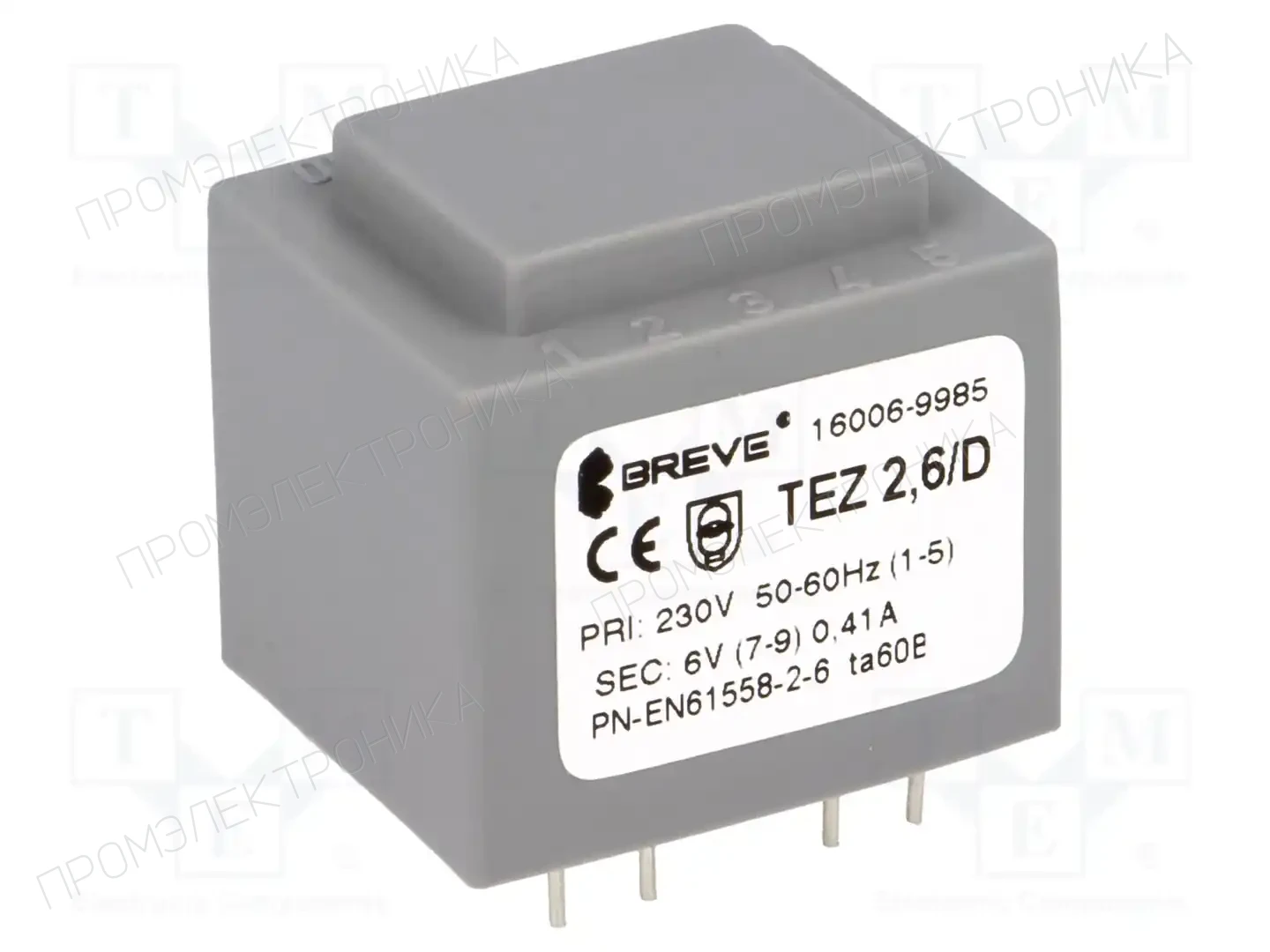 BREVE TUFVASSONS 16006-9985 — Трансформаторы PCB