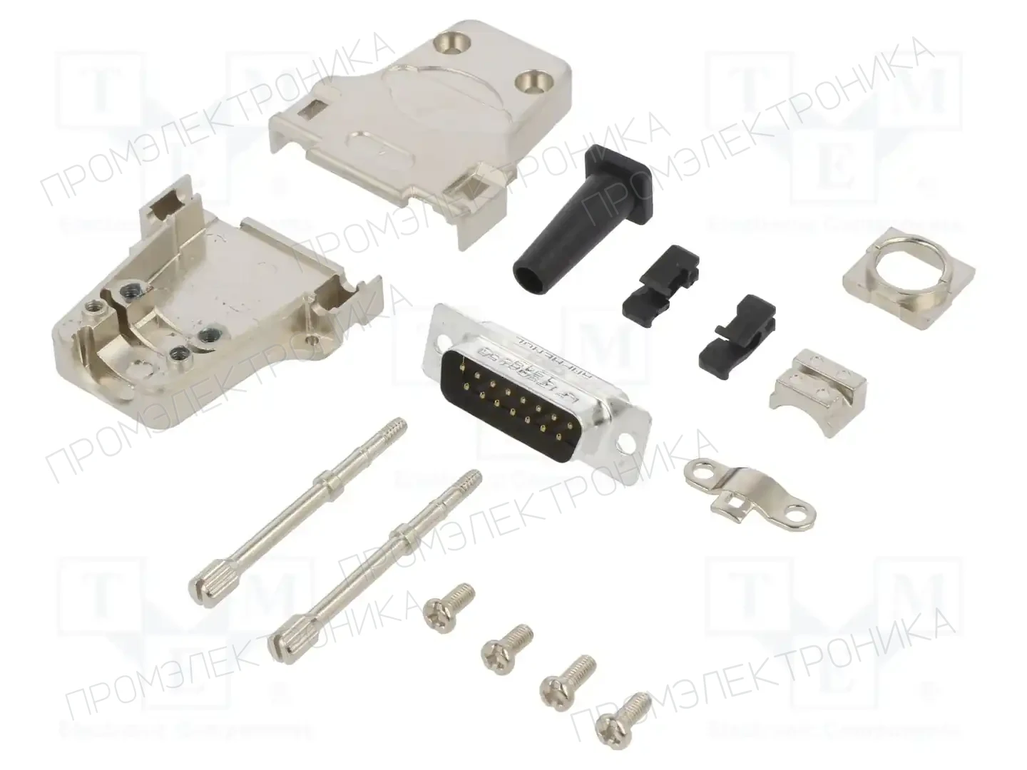 AMPHENOL COMMUNICATIONS SOLUTIONS L17DTZF15-RG+L717SDA15P — Комплектные штекеры D-Sub