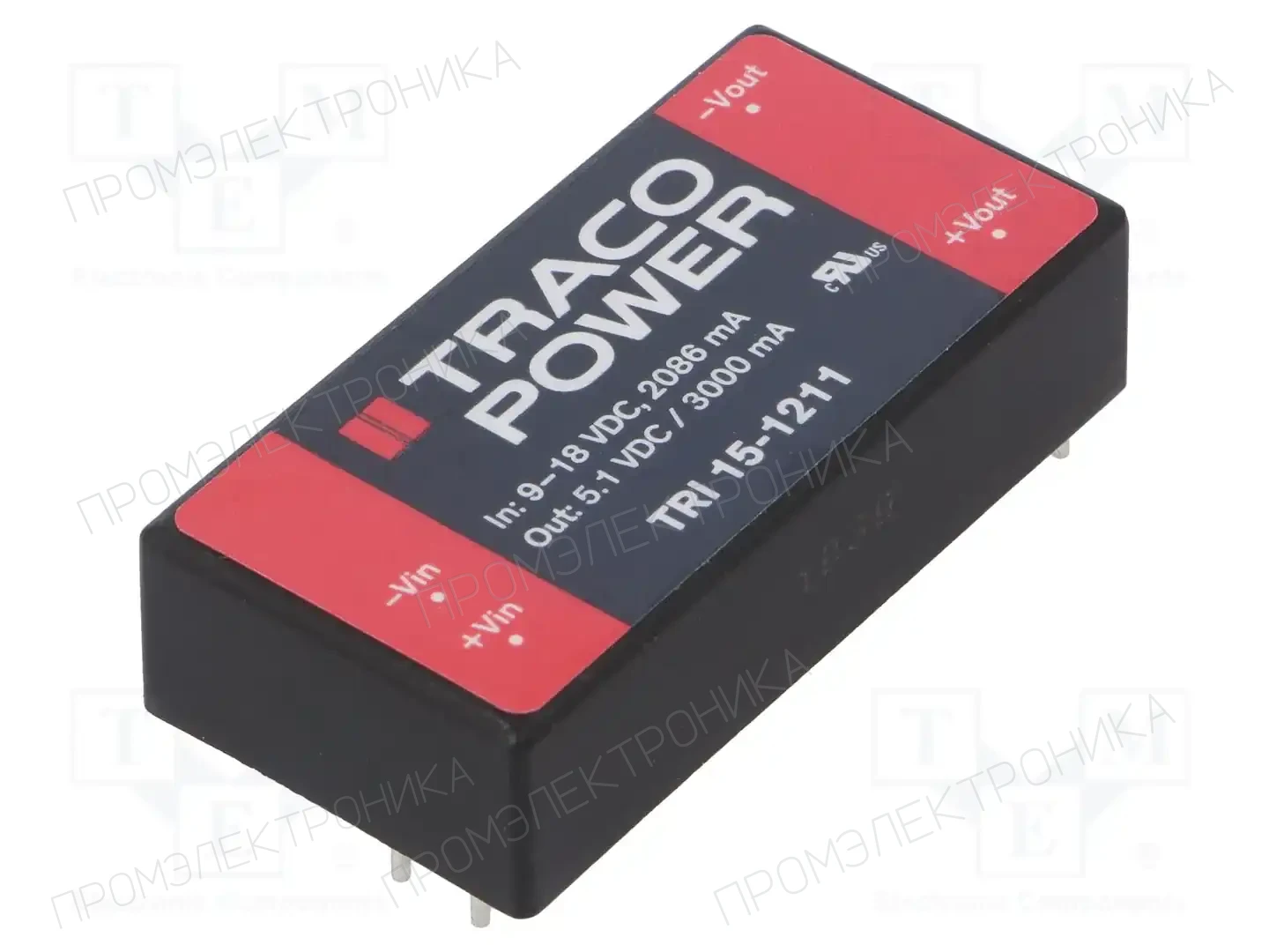 TRACO POWER TRI 15-1211 — Преобразователи DC/DC