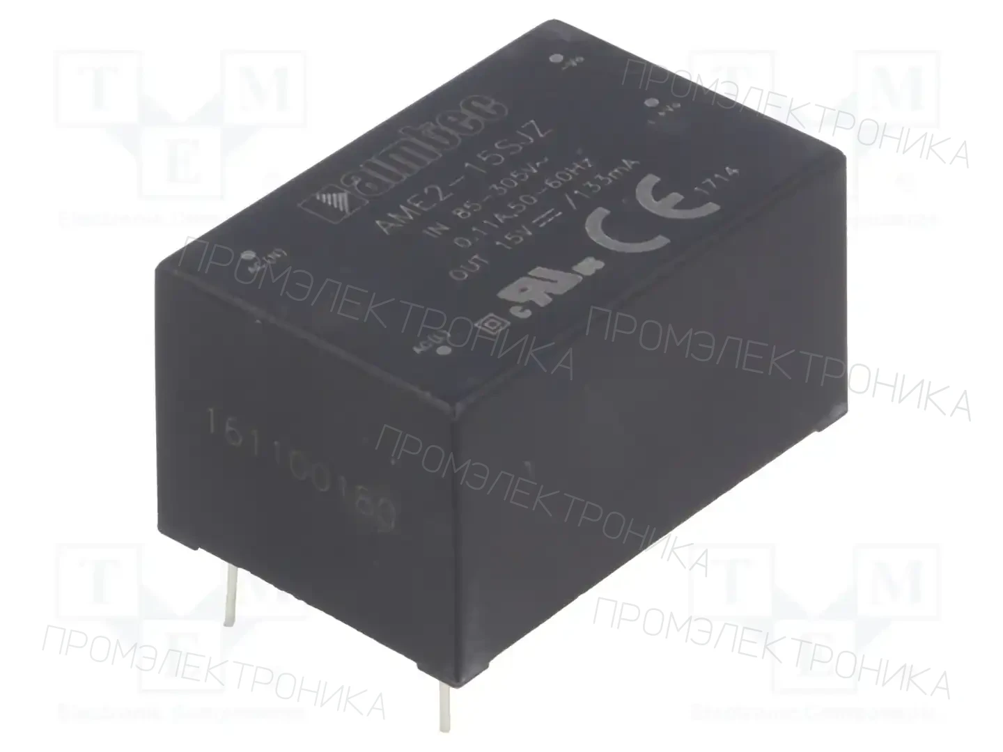 AIMTEC AME2-15SJZ — Преобразователи AC/DC для PCB