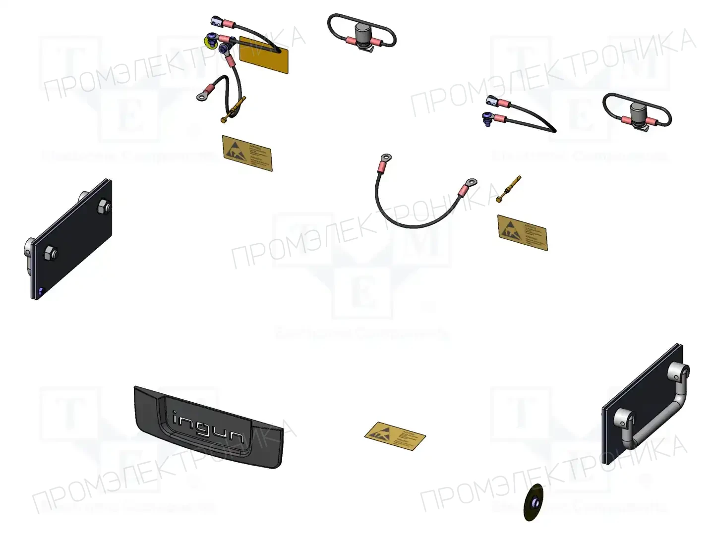 INGUN FB-ESD-MAXX13T — Испытательные приспособления и аксессуары