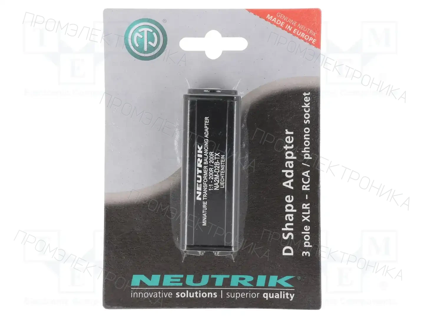 NEUTRIK NA2M-D2B-TX — Адаптеры и переходники AV